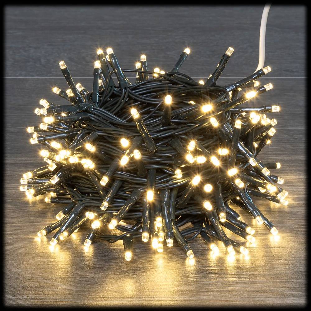 CATENA LUMINOSA A BATTERIA 60 LED C/GIOC