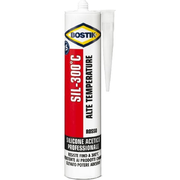 BOSTIK SILICONE SIL-300 C ALTE TEMPERAT 300 ML CART