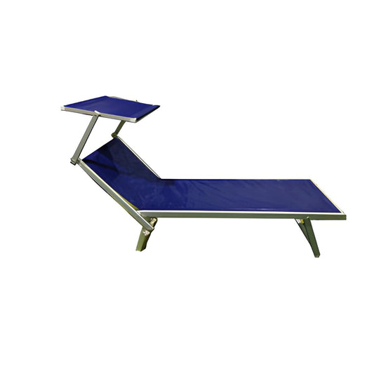 PLAYA ALUMINUM LOUNGER WITH SUNSHADE