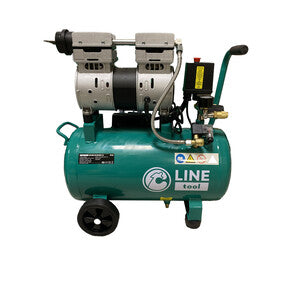 C COMPRESSORE OILLESS 24L 1HP 8 BAR SILENTAIRC-24