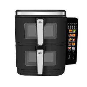 FRITEUSE À AIR 2800W 5,5+5,5 L