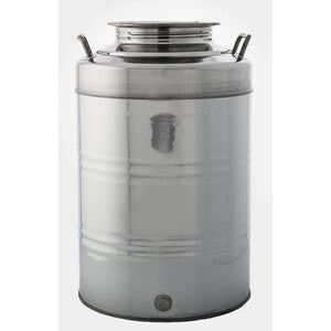 FÛT À HUILE INOX AISI 304 50 L SERTI