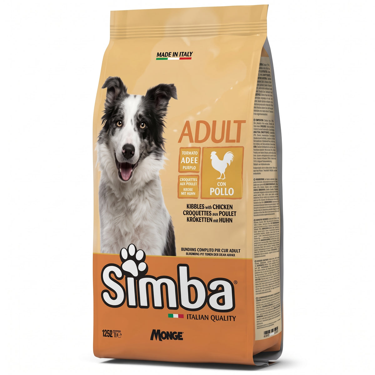 CROCCHETTA CANE MONGE ADULT "SIMBA"