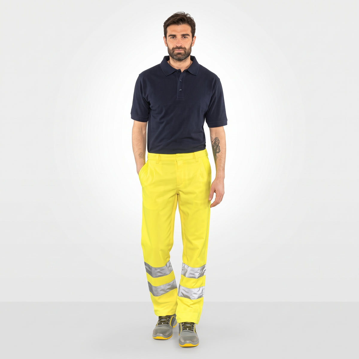 PANTALONE ALTA VISIBILITÀ GIALLO