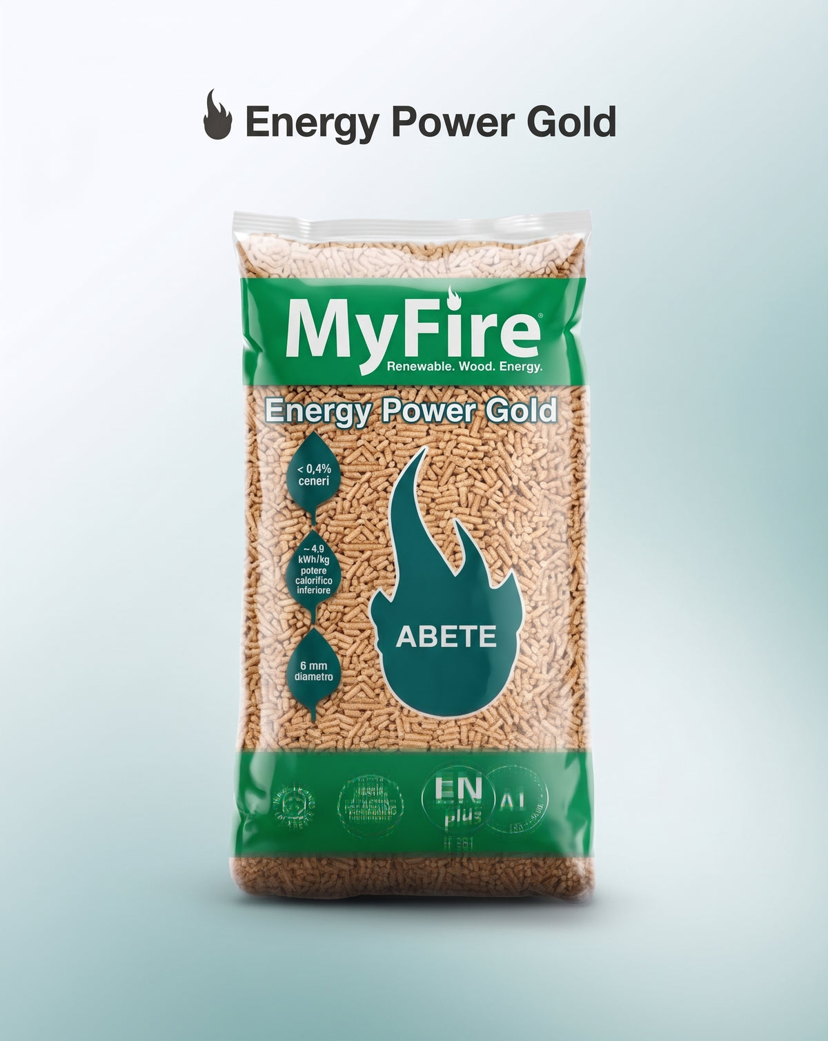 PELLET 15 KG ENERGY POWER GOLD ( EN PLUS A1 )