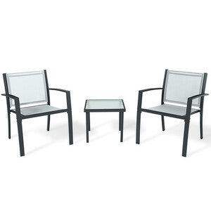 C SALOTTO HAVANA ACCIAIO 3 PZ