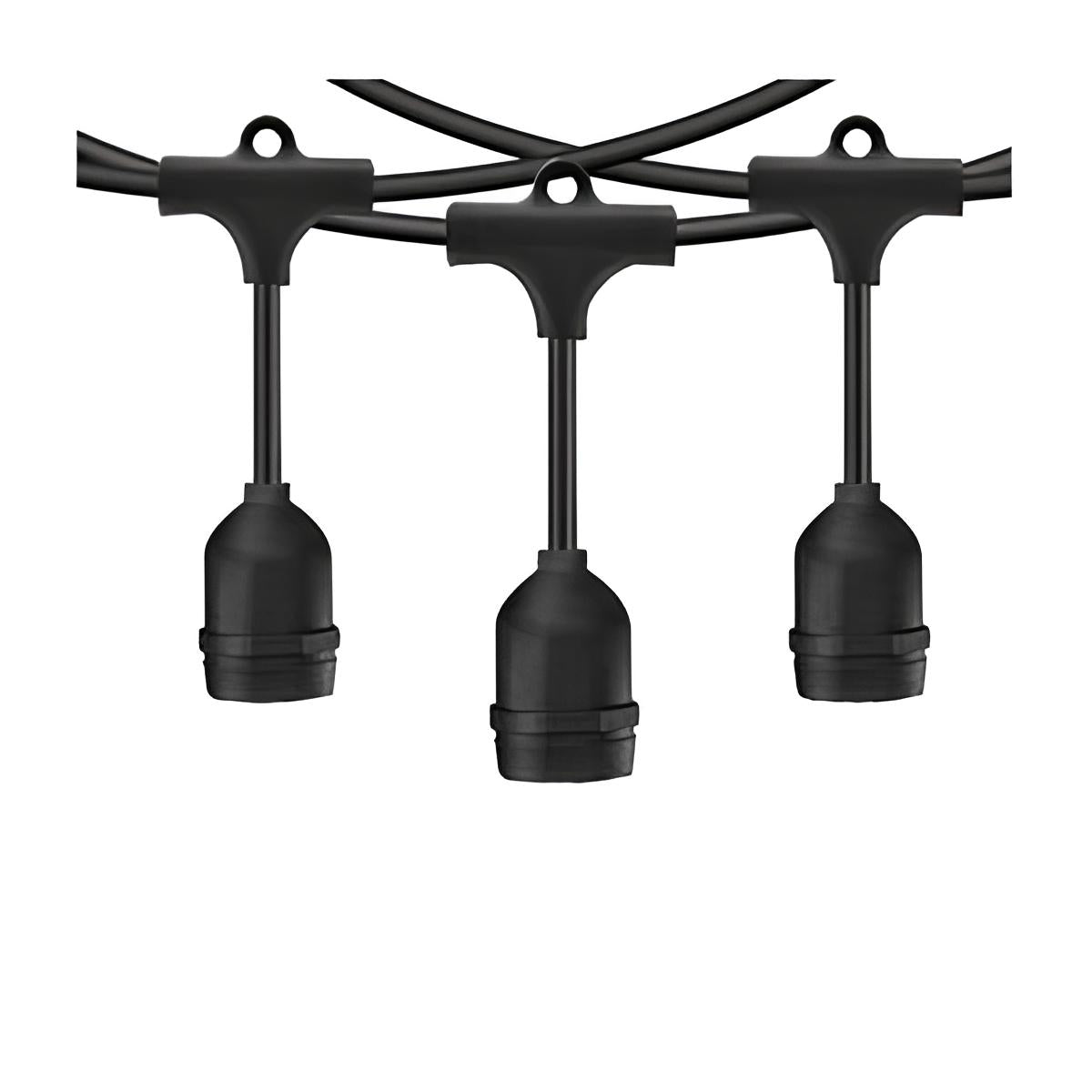 LUMIÈRES POUR TONNELLE/PARASOL 10 M AVEC 10 DOUILLES