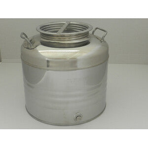 FÛT À HUILE INOX 441 15 L AGRAFÉ