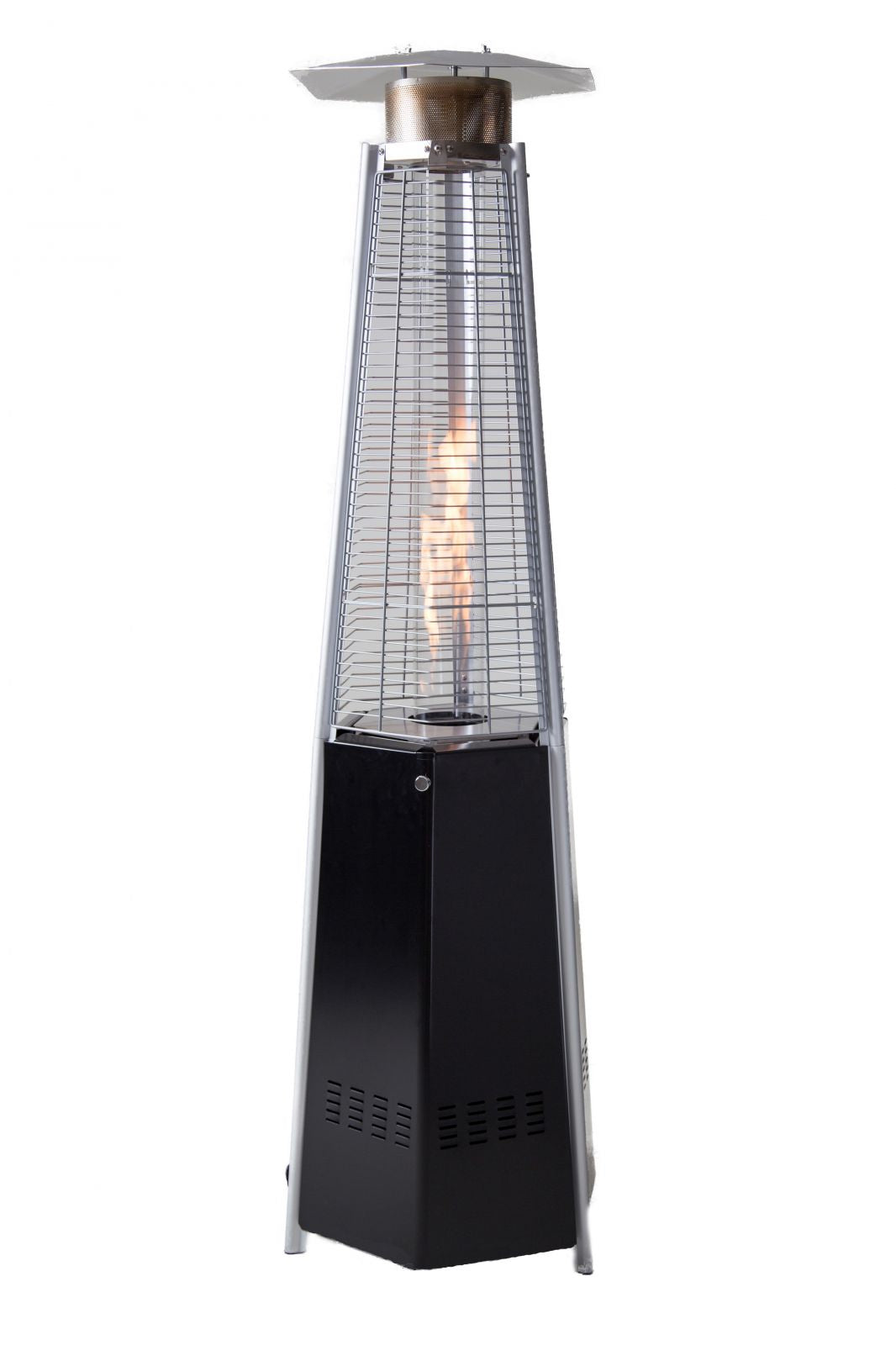 STUFA AEREA ESAGONALE TEPORUS 12,5KW NERO