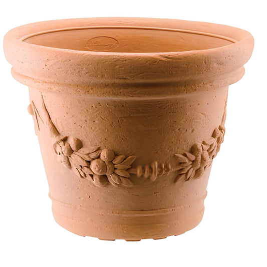 VASO TONDO ELIOS POTTERY COLLECTION GDM RESINA TERRACOTTA