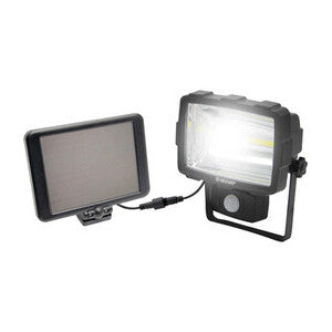 PROIETTORE LED 10W 1600LM C/SENS A CARICA SOLARE