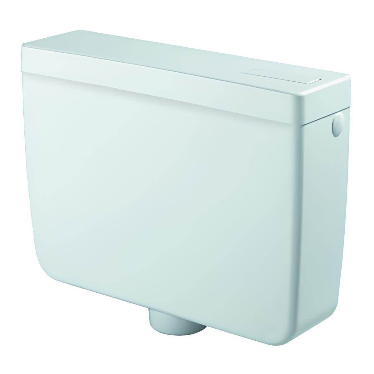RÉSERVOIR DE WC À POSE HAUTE 6/9 L RÉGLABLE 44X12X31 CM