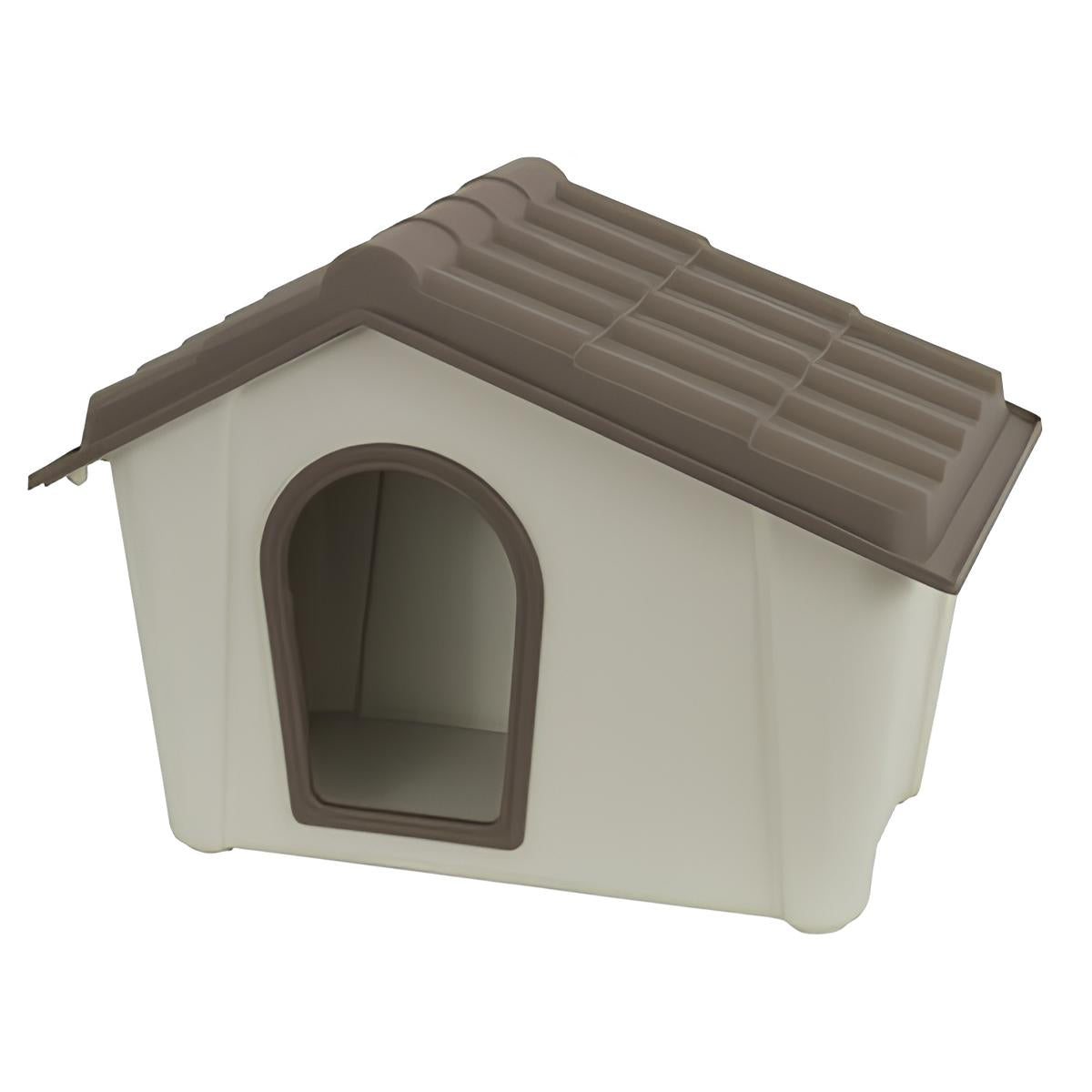 CAMA P/PERROS RESINA 57X39,0X42,0CM GRIS TOPO BEIGE