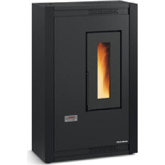 STUFA PELLET VENTIL SLIM 5.1KW LUISELLA 5.0 NERO
