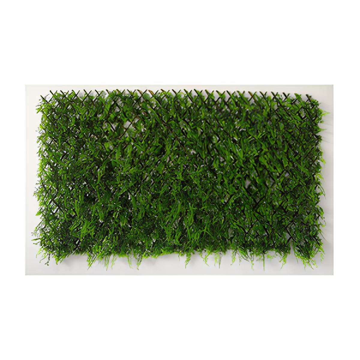 SIEPE ARTIFICIALE STECCATO E ERBA 100X200CM