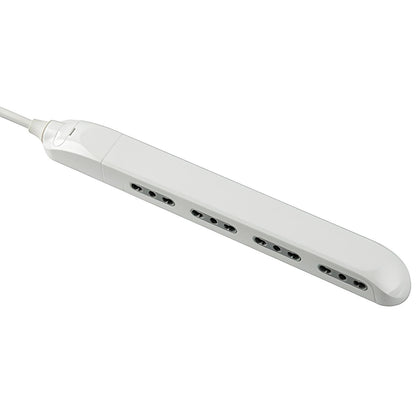 MULTIPRESA BIPASSO SLIM ELECTRALINE BIANCO POSTI 4 2P+T 16A N°XMMQ 3X1 MT 1,5