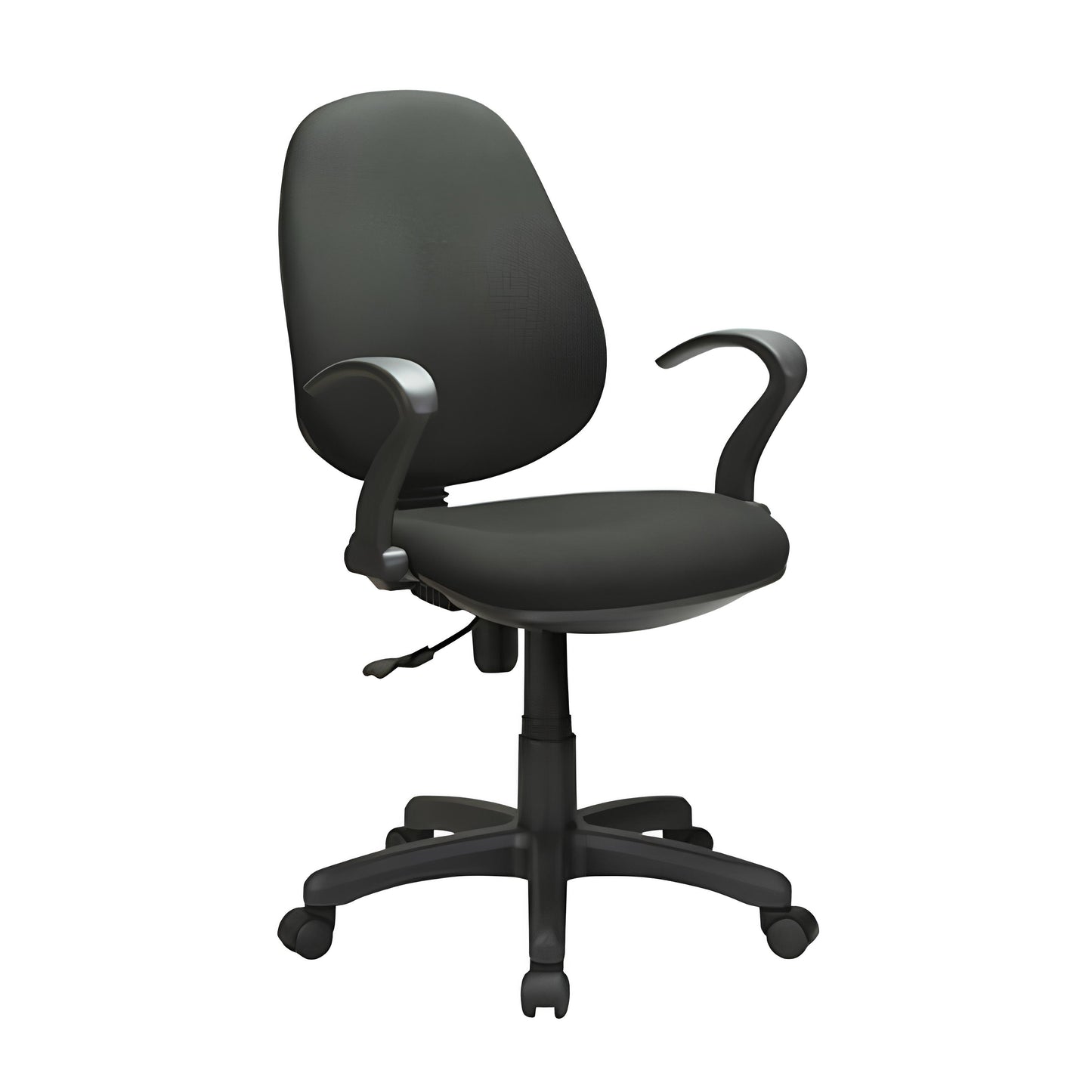 FAUTEUIL À GAZ AVEC ACCOUDOIRS OFFICE NOIR
