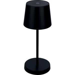 LÁMPARA DE MESA BT10001 BATT RECARGABLE NEGRO