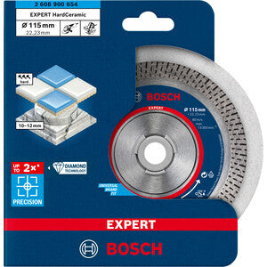 BOSCH-DISCO DIAMANTE EXPERT CERÁMICA D 115 MM