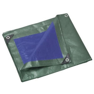 LONA OJALADA PE VERDE/AZUL