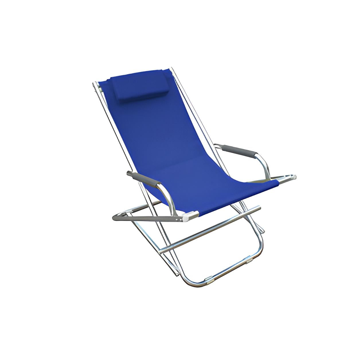SEDIA SDRAIO PLAYA IN ALLUMINIO