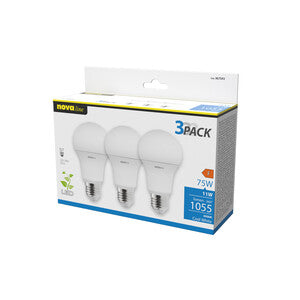 NUEVA LÁMPARA LED CLÁSICA E27 11W 3UD