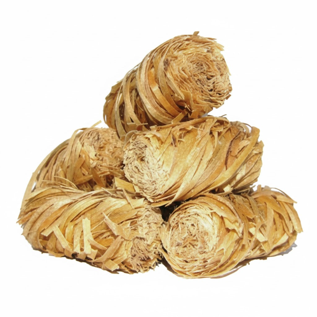 C ACCENDIFUOCO LANA DI LEGNO 32 PZ