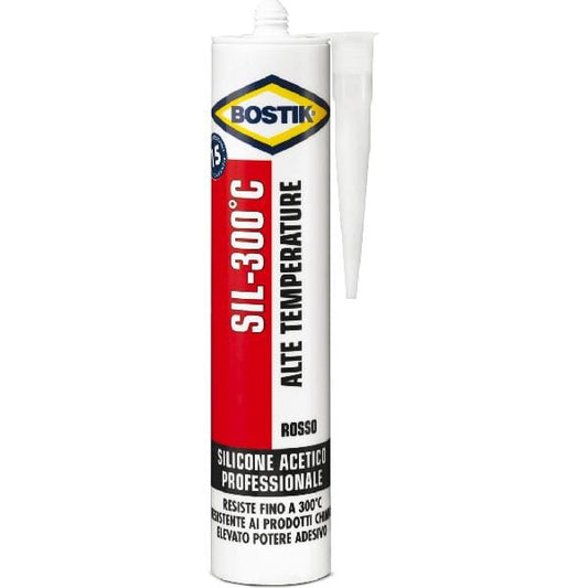 BOSTIK SILICONE SIL-300 C ALTE TEMPERAT 300 ML CART