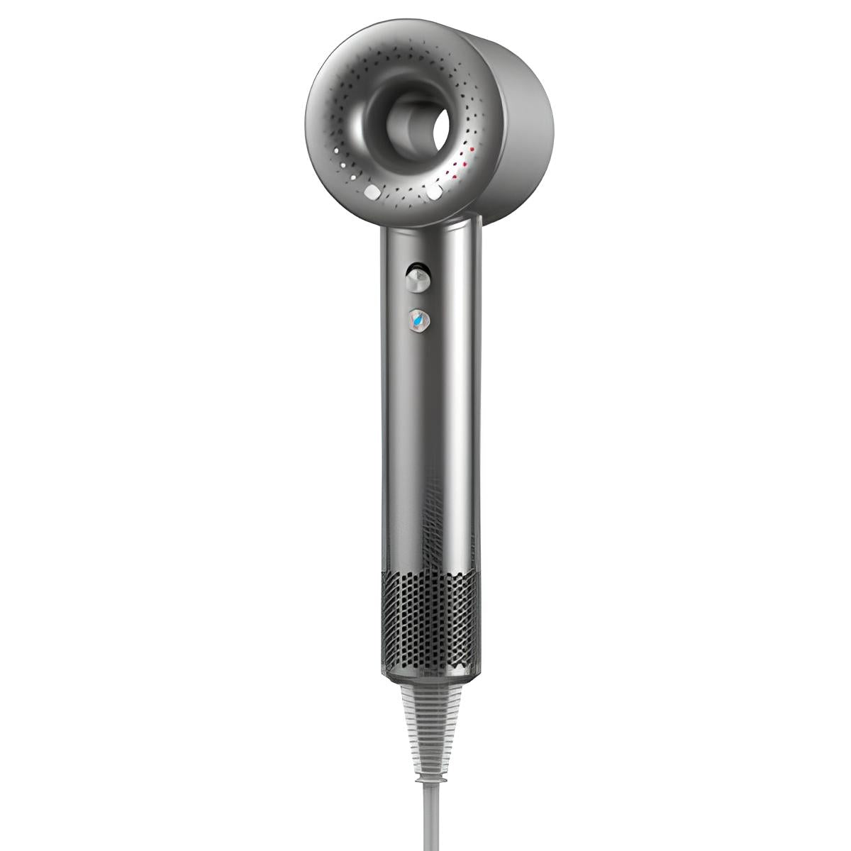 SECADOR DE PELO 1600W SPEEDY DRY C/ACC. PLATA