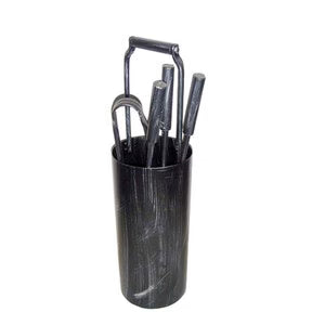C SET HERRAMIENTAS CHIMENEA C/CONTENEDOR 5 PZ