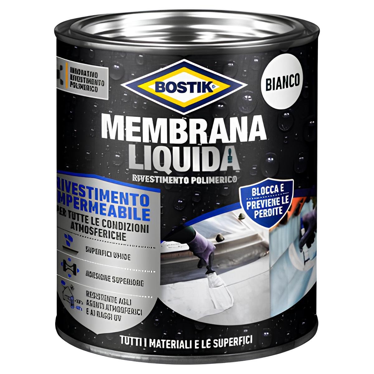 BOSTIK MEMBRANE LIQUIDE REVÊTEMENT POLYMÈRE 1 KG
