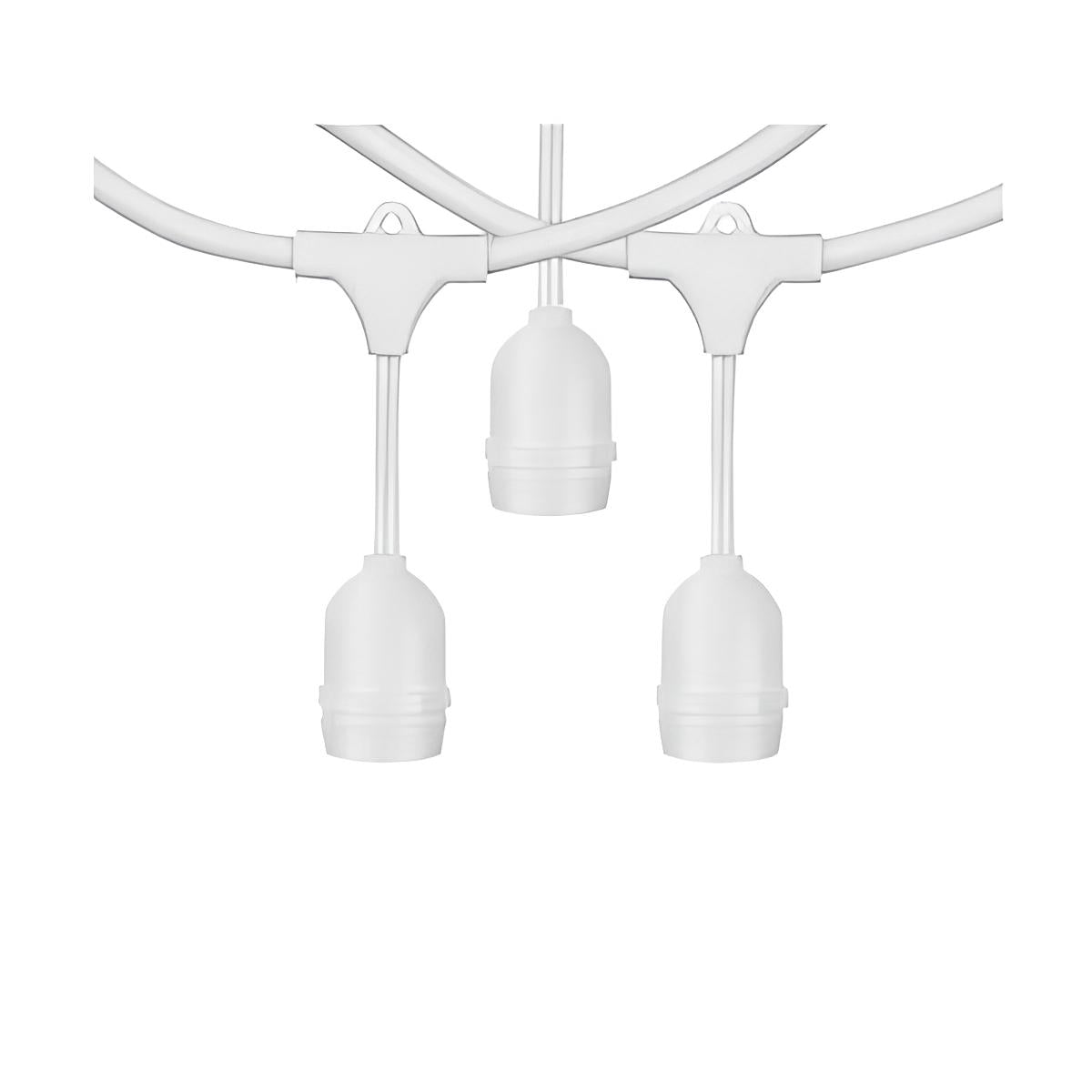LUCES PARA CENADOR/SOMBRILLA 10 M CON 10 PORTALÁMPARAS