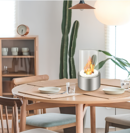 CHEMINÉE DE TABLE À L'ÉTHANOL
