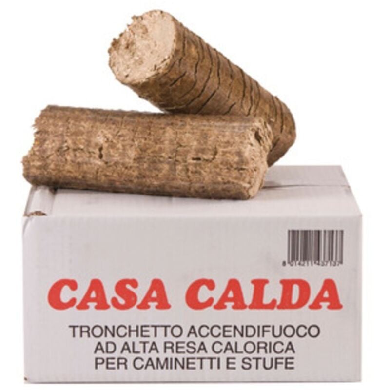 LEÑO PARA ESTUFAS Y CHIMENEAS PAQUETE DE 8 UNIDADES