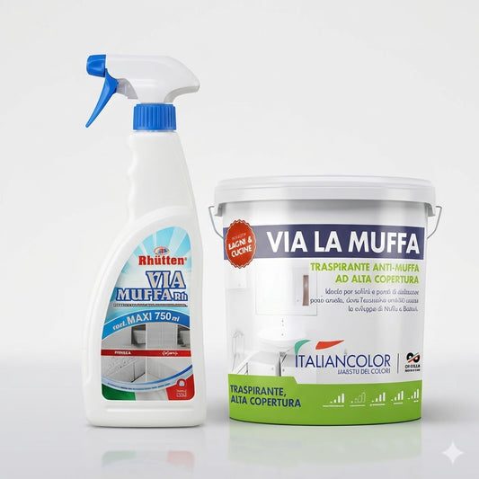 COMBO ANTIMOHO PINTURA ANTIMOHO + SPRAY