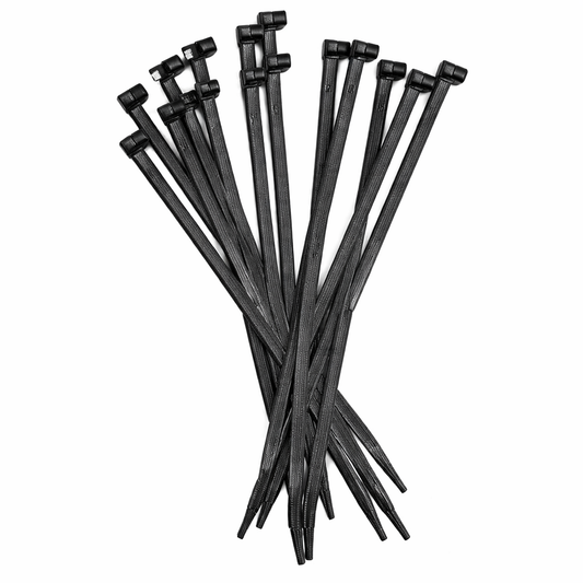 ELEMATIC ABRAZADERA NEGRA PARA CABLES