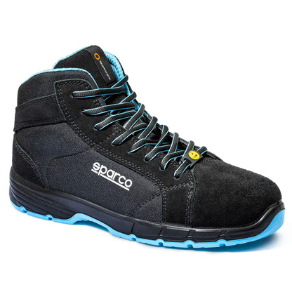 SPARCO SCARPE FARGO S3P NERO-AZZURRO