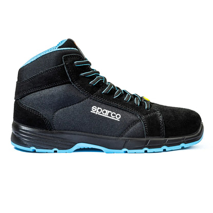 SPARCO SCARPE FARGO S3P NERO-AZZURRO