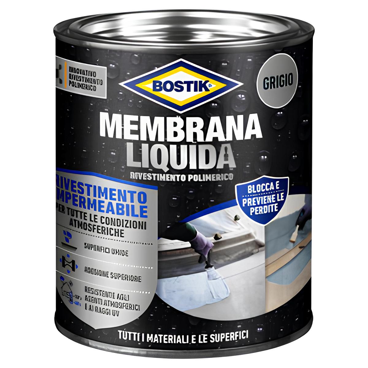 BOSTIK MEMBRANE LIQUIDE REVÊTEMENT POLYMÈRE 1 KG