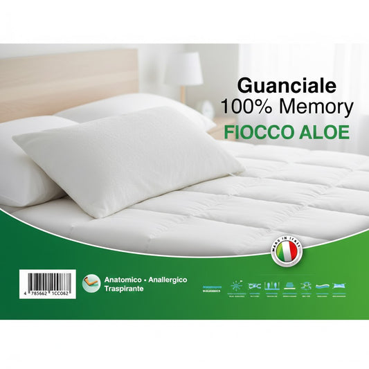 ALMOHADA DE MEMORY ALOE VERA