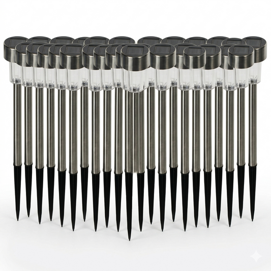 PIQUET SOLAIRE KARTANA SILVER LUMIÈRE FROIDE ( 20 PIÈCES )