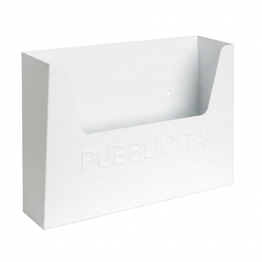 CASSETTA PORTA PUBBLICITA 34X8X26CM
