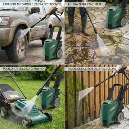 Nettoyeur haute pression 2300W EAU CHAUDE 145BAR 450L/H RIVER1108