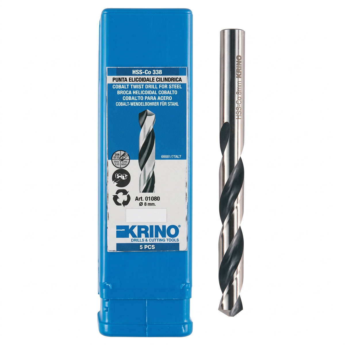 PUNTA HSS RETTIFICATA KRINO STANDARD QUALITY