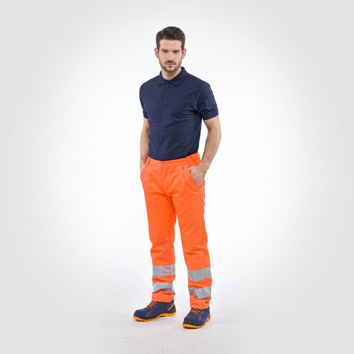 PANTALONE ALTA VISIBILITÀ ARANCIO