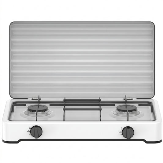 FLAME 3 DOMUS gas stove, painted steel, 3 kW burner, 5.4