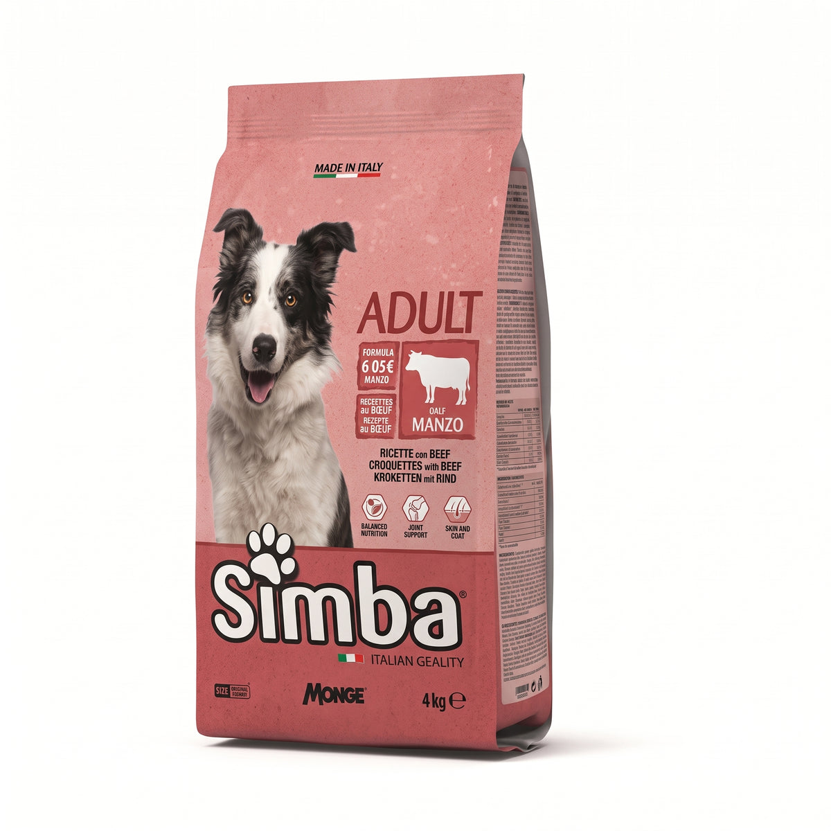 CROCCHETTA CANE MONGE ADULT "SIMBA"