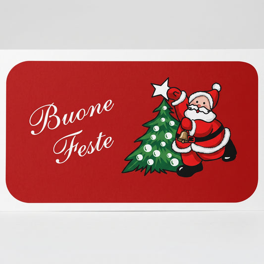 ZERBINO BUONE FESTE 40X65 CM