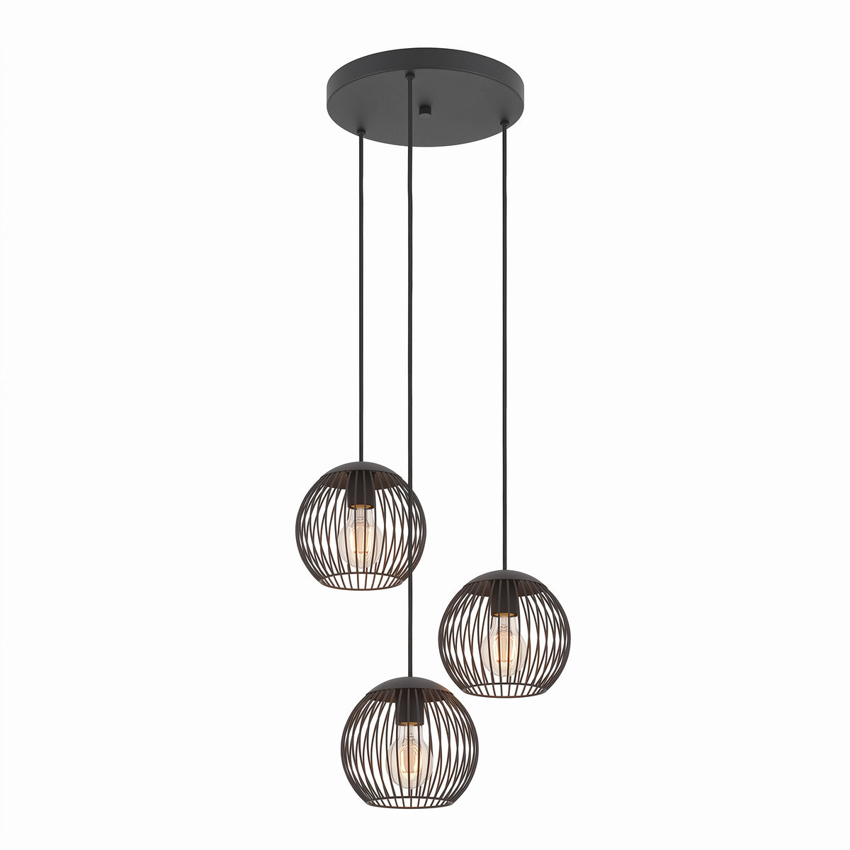 LAMPADARIO SOSPENSIONE ALMANZORA 3L DM 465