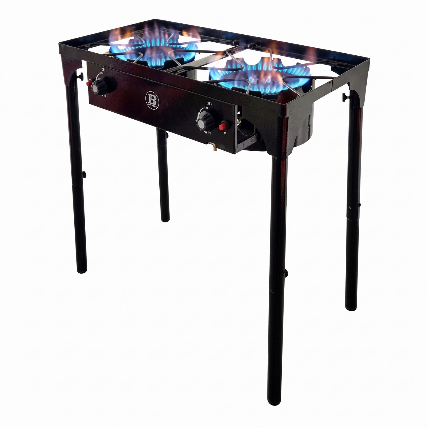 FORNELLO A GAS 2 BRUCIATORI POWER TOP 2 80X40XH78CM